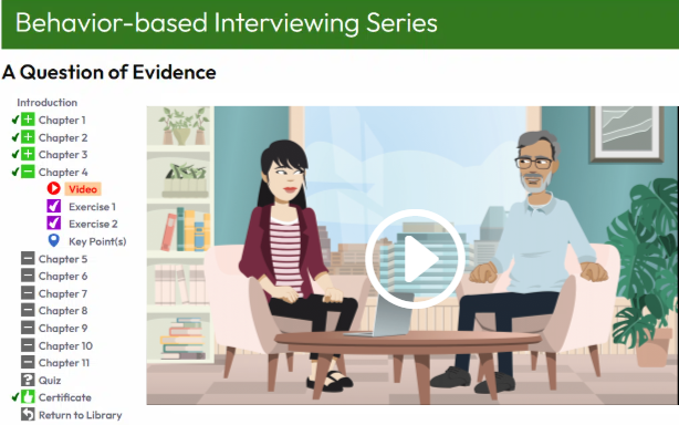 behavior based interviewing series