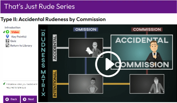 thats just rude series